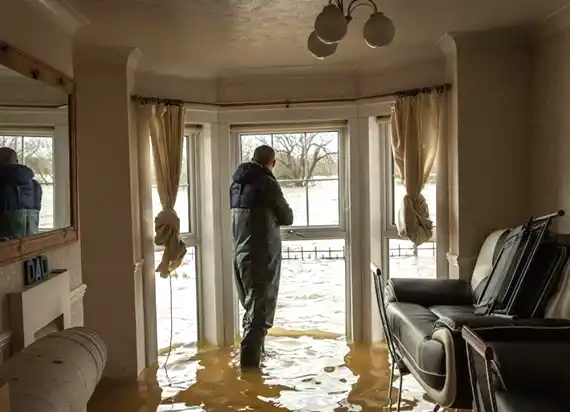 water damage restoration service Indialantic